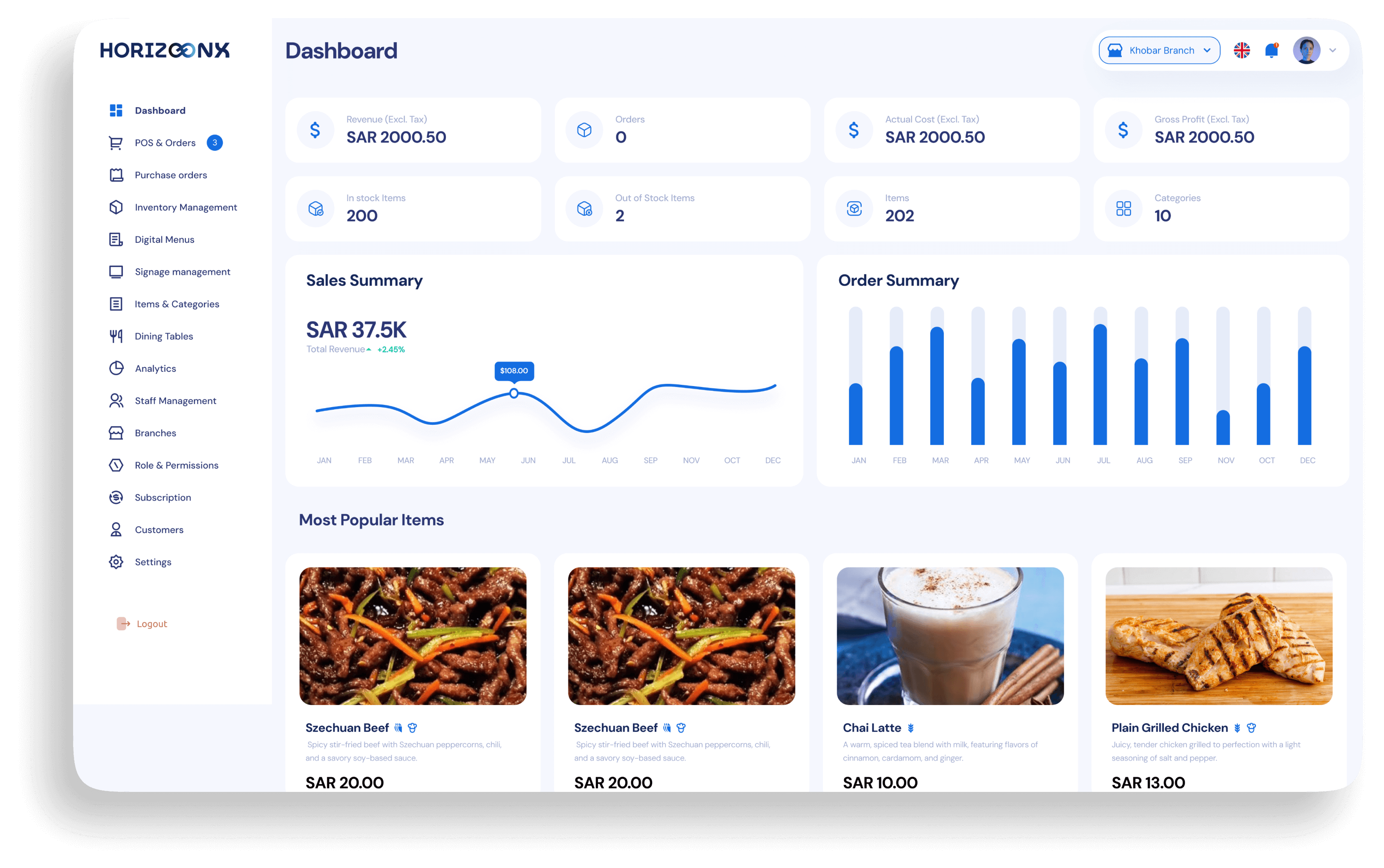 RMS application screenshot